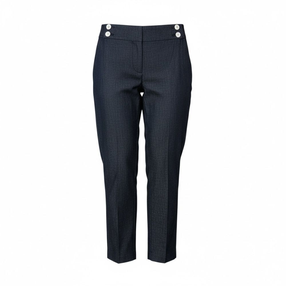 Willi Smith Linen Blend Cropped Pants